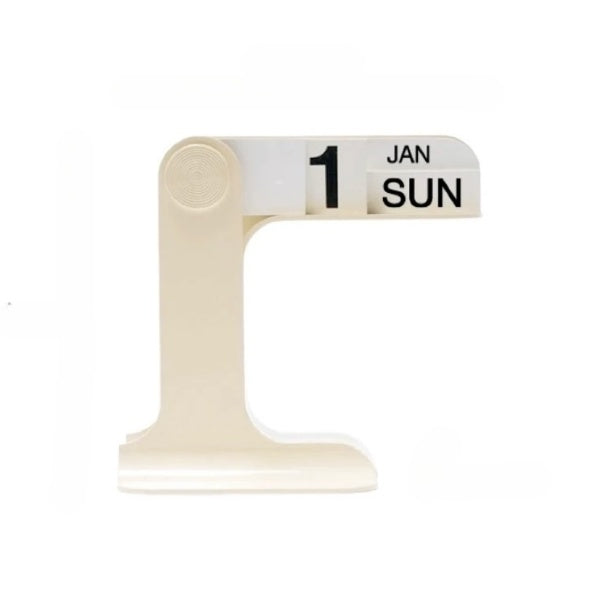 Mid-modern Perpetual Desk Calendar
