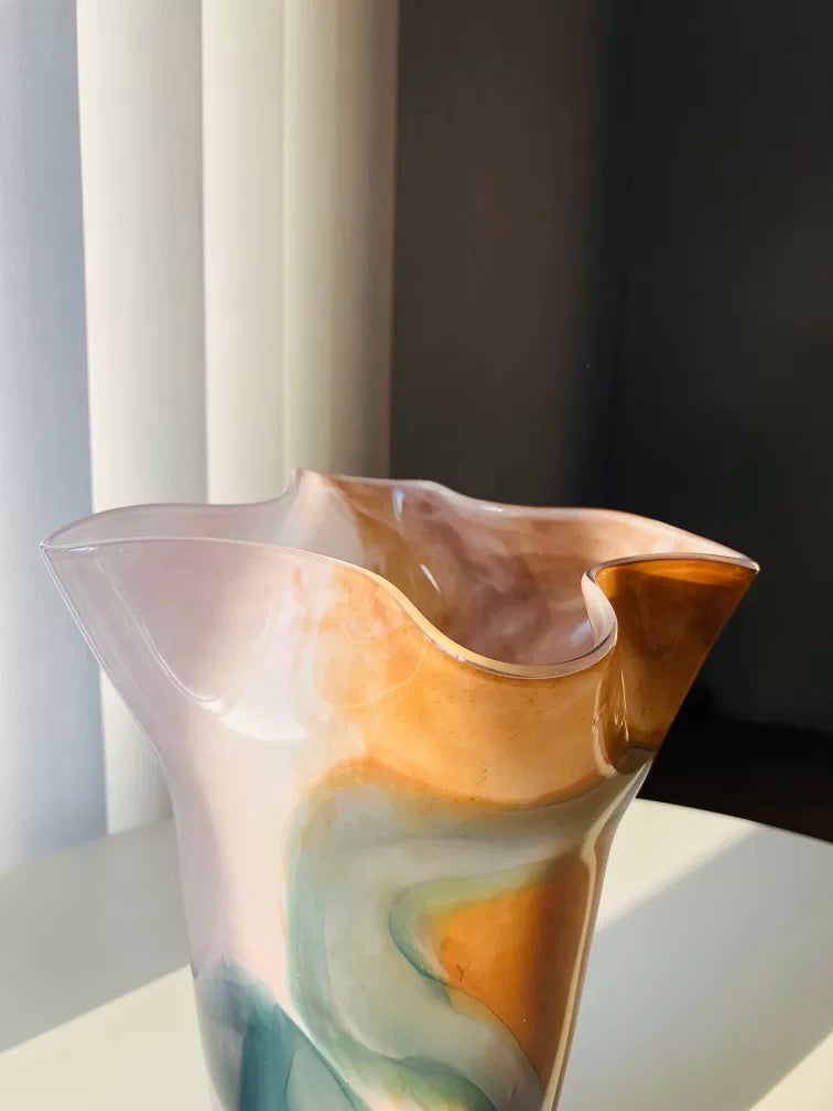 Desert Mirage Glass Vase