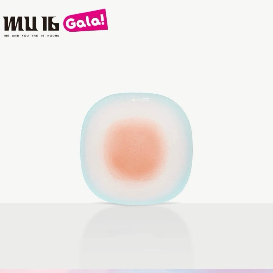 Nubi Azure Mist Frosted Glass Dessertware