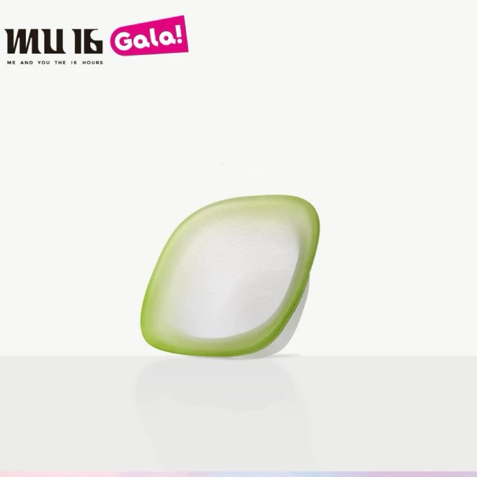 Nubi Mint Mist Frosted Glass Dessertware